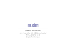 Tablet Screenshot of albim.com